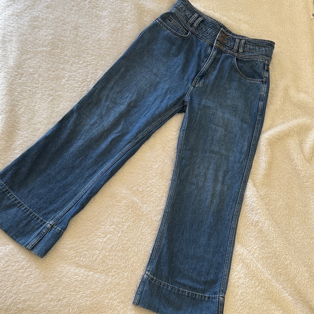 Current/Elliott Women's Blue Ankle Jeans